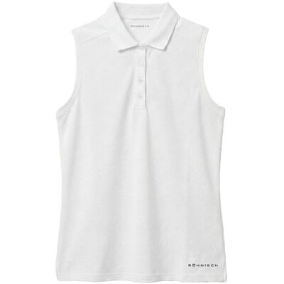 Röhnisch Miriam Sleeveless Pique Dame Hvit S Röhnisch Miriam Sleeveless Pique Dame Hvit S