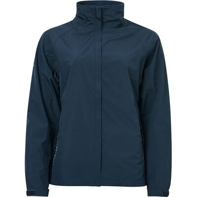 Abacus Links Stretch Regnjakke Dame Navy M Abacus Links Stretch Regnjakke Dame Navy M