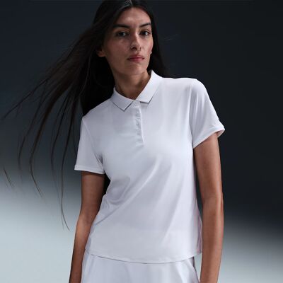 Nike Dri-Fit Victory Pique Dame Hvit Xl Nike Dri-Fit Victory Pique Dame Hvit Xl