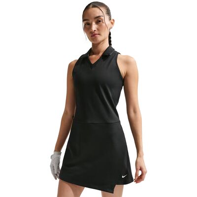 Nike Golf Club Dri-Fit Golfkjole Dame Svart L Nike Golf Club Dri-Fit Golfkjole Dame Svart L