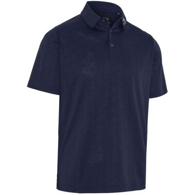 Callaway Odyssey Ventilated Jaquard Pique Herre Navy Xxl Callaway Odyssey Ventilated Jaquard Pique Herre Navy Xxl
