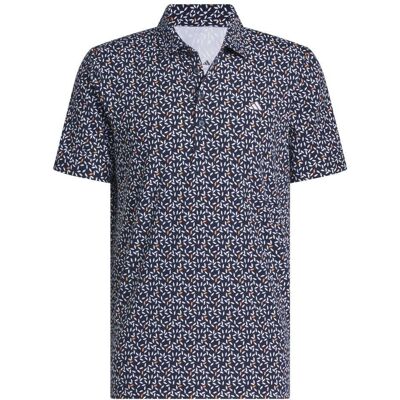 Adidas Ultimate 365+ Soft Print Pique Herre Navy Xl Adidas Ultimate 365+ Soft Print Pique Herre Navy Xl
