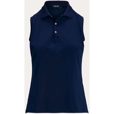 Ralph Lauren Classic Fit Sleeveless Pique Dame Navy M Ralph Lauren Classic Fit Sleeveless Pique Dame Navy M
