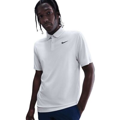 Nike Dri-Fit Velocity Pique Herre Hvit Xl Nike Dri-Fit Velocity Pique Herre Hvit Xl