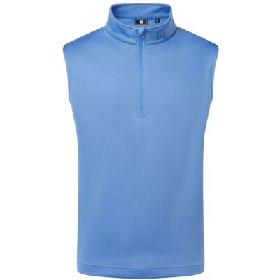 FootJoy Half Zip Vest Herre Blå L FootJoy Half Zip Vest Herre Blå L