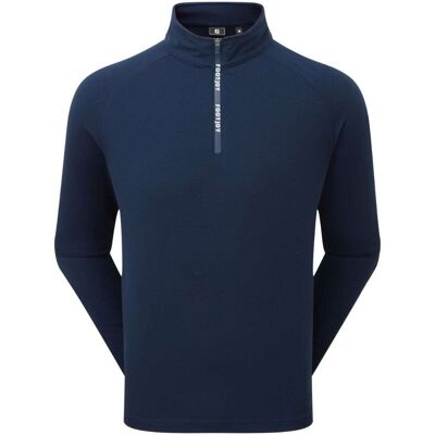 FootJoy Wordmark Chill-Out Genser Herre Navy/hvit Xxl FootJoy Wordmark Chill-Out Genser Herre Navy/hvit Xxl