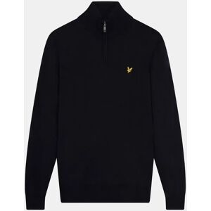 Lyle & Scott Golf Core 1/4 Zip Merino Mix Genser Herre Navy Xl