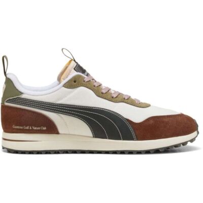Puma X Ggnc Helsinki G Golfsko Hvit/brun/grønn 45 Puma X Ggnc Helsinki G Golfsko Hvit/brun/grønn 45