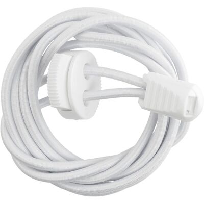 2GO Elastic Quicklaces Skolisse Hvit 2GO Elastic Quicklaces Skolisse Hvit