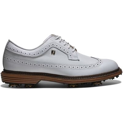 FootJoy Premiere Series Marquis Golfsko Herre Hvit/brun 44.5 FootJoy Premiere Series Marquis Golfsko Herre Hvit/brun 44.5
