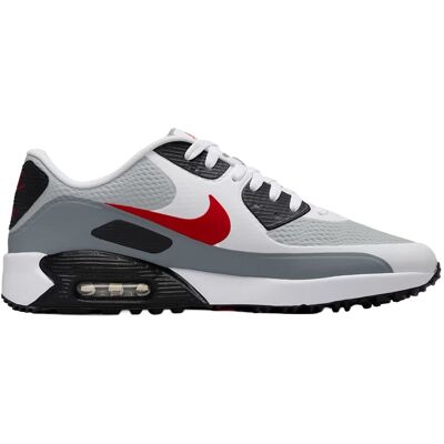 Nike Air Max 90 G Golfsko Herre Hvit / Grå 44 Nike Air Max 90 G Golfsko Herre Hvit / Grå 44