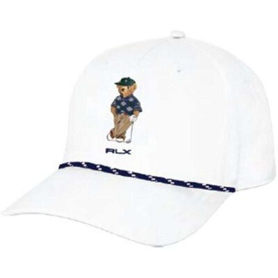 Ralph Lauren Rlx Polo Bear Caps Hvit Ralph Lauren Rlx Polo Bear Caps Hvit