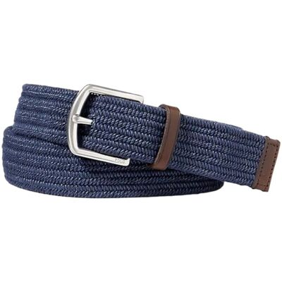 Ralph Lauren Flettet Belte Herre Navy M Ralph Lauren Flettet Belte Herre Navy M