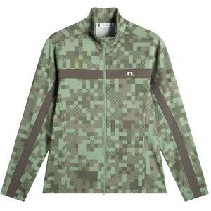J.Lindeberg Bridger Tour Print Midlayer Herre Grønn Xxl J.Lindeberg Bridger Tour Print Midlayer Herre Grønn Xxl