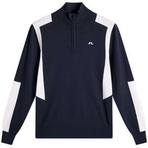 J.Lindeberg Kendrick Knitted Zip Genser Herre Navy S J.Lindeberg Kendrick Knitted Zip Genser Herre Navy S