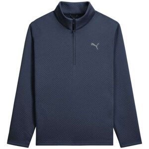 Puma Pebble 1/4 Zip Genser Herre Navy S Puma Pebble 1/4 Zip Genser Herre Navy S
