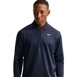 Nike Velocity Therma-Fit 1/2 Zip Genser Herre Navy L Nike Velocity Therma-Fit 1/2 Zip Genser Herre Navy L