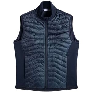 J.Lindeberg Heyden Quilt Hybrid Vest Herre Navy S J.Lindeberg Heyden Quilt Hybrid Vest Herre Navy S