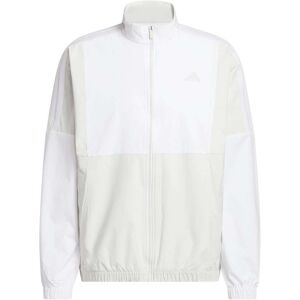 Adidas Btc Full Zip Vindjakke Herre Beige/hvit L Adidas Btc Full Zip Vindjakke Herre Beige/hvit L