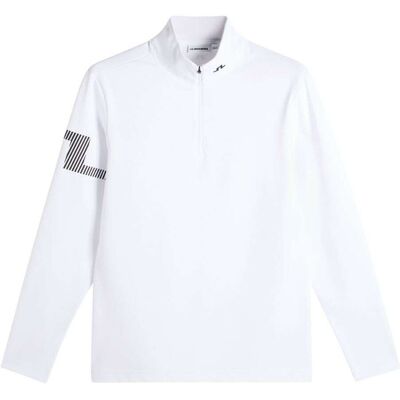J.Lindeberg Heath Strike Midlayer Herre Hvit S J.Lindeberg Heath Strike Midlayer Herre Hvit S