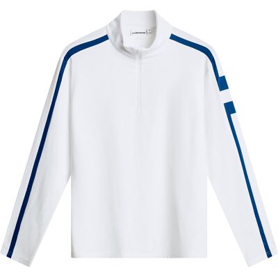 J.Lindeberg Keaton Quarter Zip Midlayer Herre Hvit Xl J.Lindeberg Keaton Quarter Zip Midlayer Herre Hvit Xl
