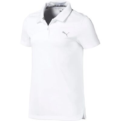 Puma Essential Pique Jente Hvit Xs/128 Puma Essential Pique Jente Hvit Xs/128