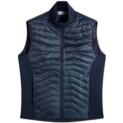 J.Lindeberg Heyden Quilt Hybrid Vest Herre Navy L J.Lindeberg Heyden Quilt Hybrid Vest Herre Navy L
