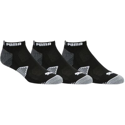 Puma Essential Low Cut Sokker Svart 3 Pack 34-37 Puma Essential Low Cut Sokker Svart 3 Pack 34-37
