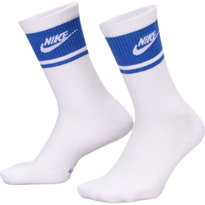 Nike Everyday Elevated Sokker 3 Pack Hvit M (38-42) Nike Everyday Elevated Sokker 3 Pack Hvit M (38-42)