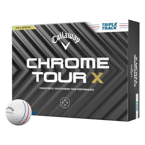 Callaway Chrome Tour X Triple Track Golfball Hvit