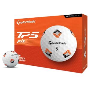 Taylormade Tp5 Pix Golfball Hvit