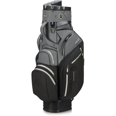 Big Max Dri Lite Silencio 3 Trallebag Grå/svart Big Max Dri Lite Silencio 3 Trallebag Grå/svart