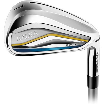 TaylorMade Kalea Gold Jernsett Dame Høyre 6-Pw+aw+sw (Kalea Gold Ultralight 40 Lady, Superstroke Traxion Tour) TaylorMade Kalea Gold Jernsett Dame Høyre 6-Pw+aw+sw (Kalea Gold Ultralight 40 Lady, Superstroke Traxion Tour)
