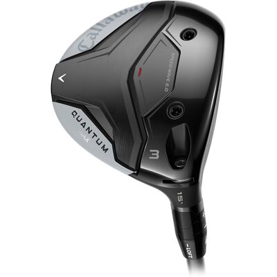 Callaway Quantum Max 3-Wood 15° Høyre Regular (Denali Frost Silver 60, Tour Velvet 360) Callaway Quantum Max 3-Wood 15° Høyre Regular (Denali Frost Silver 60, Tour Velvet 360)