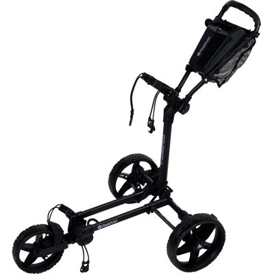 FastFold Compact+ Slim Golftralle Svart FastFold Compact+ Slim Golftralle Svart