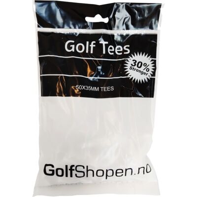 Golfshopen Golfpegger 35mm 50pk Golfshopen Golfpegger 35mm 50pk