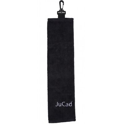 Jucad Tri-Fold Håndkle Svart Jucad Tri-Fold Håndkle Svart
