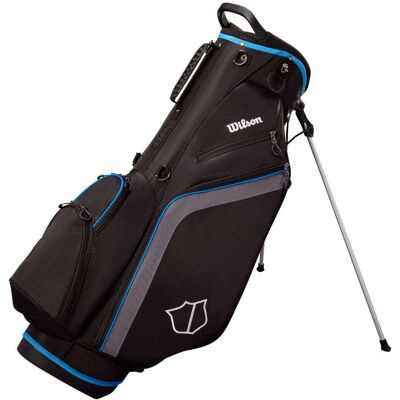 Wilson Lite 3 Bærebag Svart/grå/blå Wilson Lite 3 Bærebag Svart/grå/blå