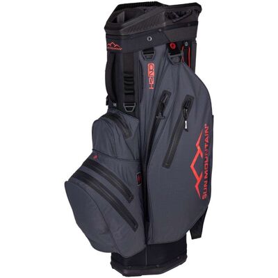 Sun Mountain H2no Lite Trallebag Svart/grå/rød Sun Mountain H2no Lite Trallebag Svart/grå/rød