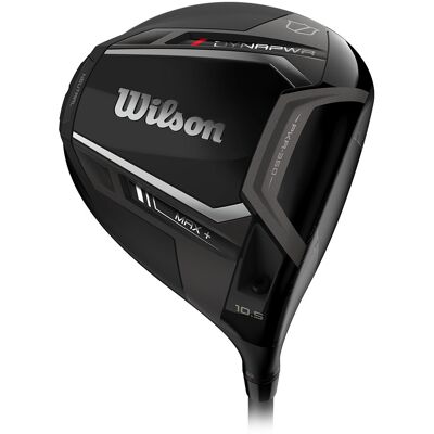 Wilson Dynapwr Max+ Driver Høyre 10.5° Regular (Ust Lin-Q Power-Core Blue 5, Lamkin Crossline 360 Black) Wilson Dynapwr Max+ Driver Høyre 10.5° Regular (Ust Lin-Q Power-Core Blue 5, Lamkin Crossline 360 Black)