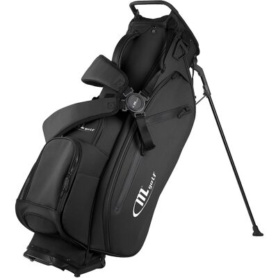Mgolf Pu Skinn Bærebag 9" Svart Mgolf Pu Skinn Bærebag 9" Svart