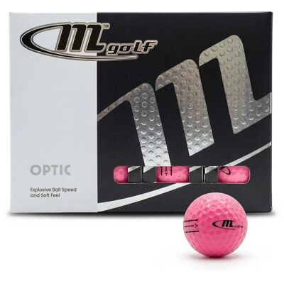 Mgolf M-Core Optic Golfball Rosa Mgolf M-Core Optic Golfball Rosa