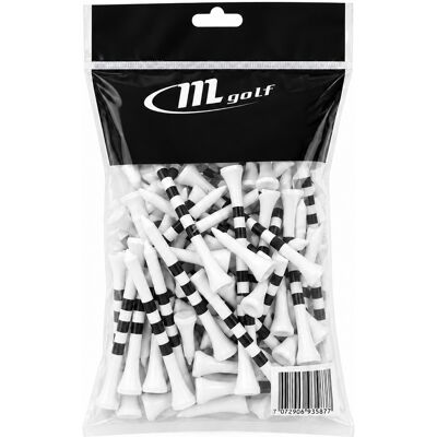 Mgolf Golfpegger 70mm 100pk Mgolf Golfpegger 70mm 100pk