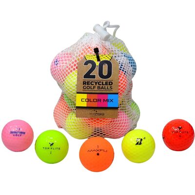 Lakeballs Miks Farger 20stk Golfballer Lakeballs Miks Farger 20stk Golfballer