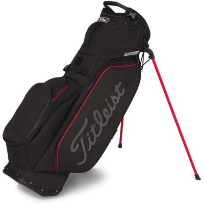Titleist Players S5 Stadry Bærebag Svart/rød Titleist Players S5 Stadry Bærebag Svart/rød