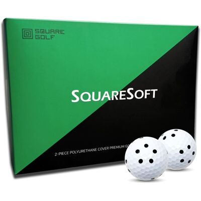 Square Golf Hvite Data Ball - Golfballer Square Golf Hvite Data Ball - Golfballer