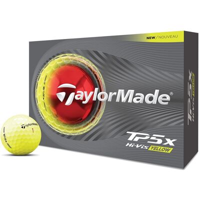 TaylorMade Tp5x Golfball Gul TaylorMade Tp5x Golfball Gul