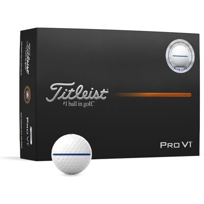 Titleist Pro V1 Blå Aim Performance Golfball Titleist Pro V1 Blå Aim Performance Golfball