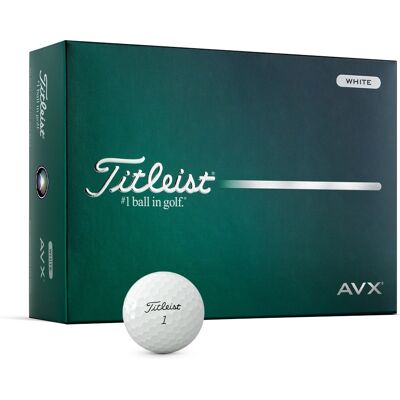 Titleist Avx Golfball Hvit Titleist Avx Golfball Hvit