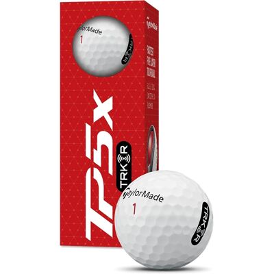 TaylorMade Tp5x 25 Trk-R Golfball Hvit 3 Pack TaylorMade Tp5x 25 Trk-R Golfball Hvit 3 Pack